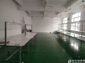 橫崗六約240平帶裝修廠(chǎng)房出租，毗鄰電子產(chǎn)業(yè)與金屬裝飾材料零售區(qū)